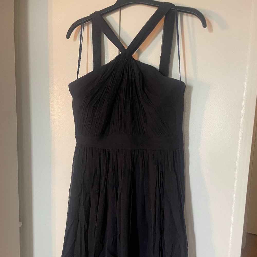 JCrew Silk Chiffon Sinclair Bridesmaid Dress